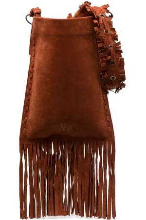 Paula Fringe-detail leather shoulder bag