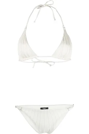 Noire Swimwear Gathered bikini set