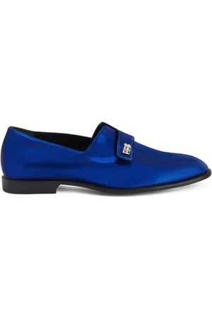 Giuseppe Zanotti Marty metallic-effect loafers