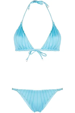 Noire Swimwear Gathered bikini set