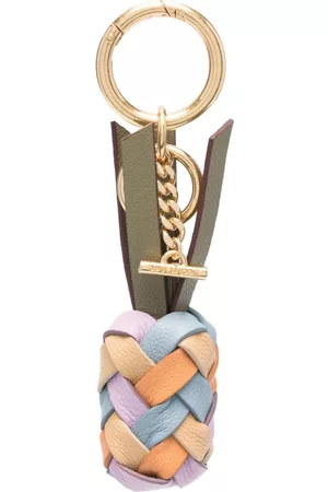 See by Chloé Women Keychains - Logo-engraved leather keyring