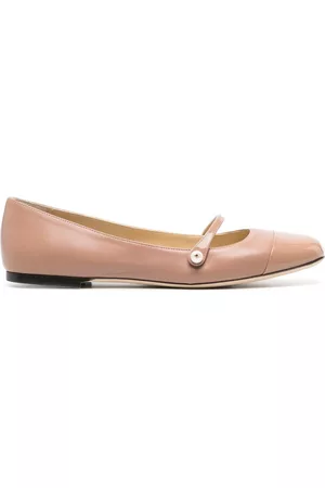 Jimmy Choo Women Ballerinas - Pearl-detail ballerina shoes