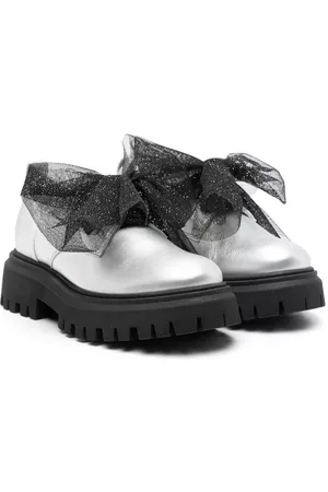 MONNALISA Loafers - Oversized bow loafers