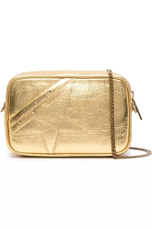 Golden Goose Women Shoulder Bags - Star metallic-finish crossbody bag