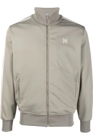 Palm Angels Logo-embroidered track jacket