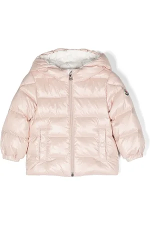Moncler Logo-plaque puffer jacket