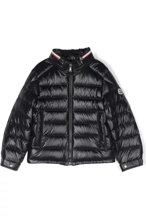 Moncler Boys Jackets & Coats - Logo-patch padded jacket