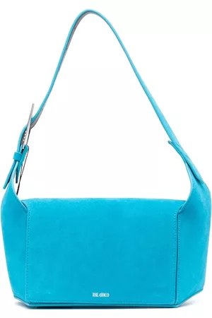 The Attico Women Shoulder Bags - 7/7 suede shoulder bag