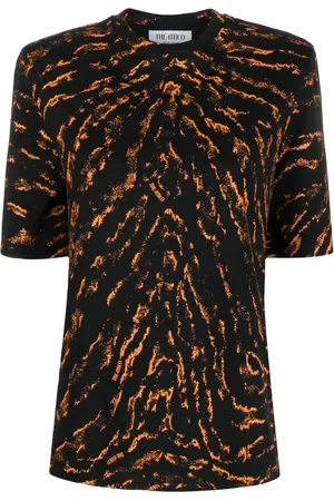 The Attico Abstract-pattern T-shirt