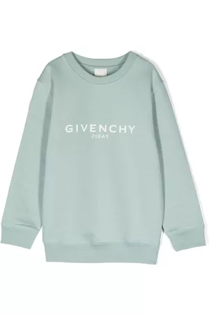 Givenchy Boys Sweatshirts - Logo-print long-sleeve sweatshirt