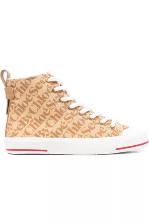 See by Chloé Women Sneakers & Sports Shoes - Aryana logo-print sneakers