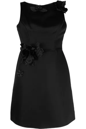 Marchesa Notte Women Mini Dresses - Duchess satin-finish mini dress