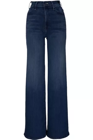 Mother Women Wide Leg Jeans - Hustler Roller Sneak wide-leg jeans