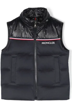 Moncler Logo patch zipped gilet