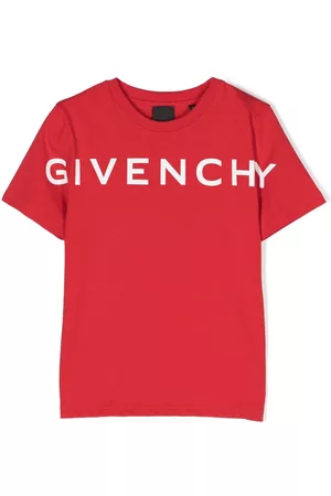 Givenchy Boys Short Sleeve - 4G star-print organic-cotton T-shirt
