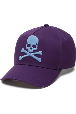 Philipp Plein Embroidered-motif cotton baseball cap