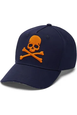 Philipp Plein Logo-embroidered cotton cap