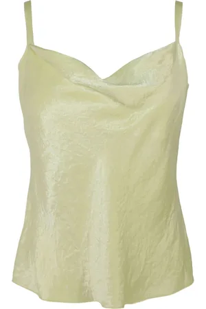 Vince Cowl-neck sleeveless top