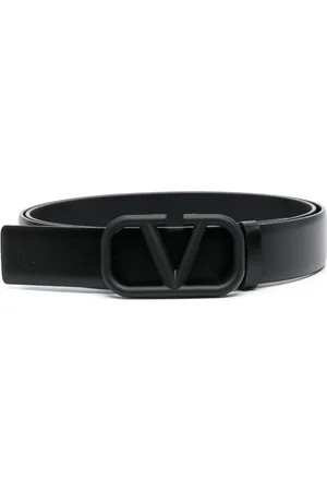 Valentino Garavani The Bold Edition VLogo Signature belt - White