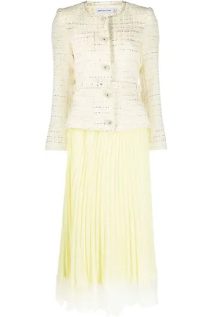 Self-Portrait Boucl?? chiffon mididress