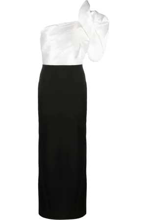 Solace Selia one-shoulder maxi dress
