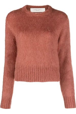 Golden Goose Mohair-blend cropped sweater