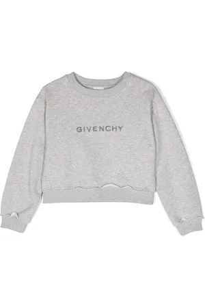 Givenchy Logo-embroidered cropped sweatshirt