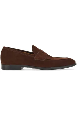 Salvatore Ferragamo Penny-slot leather loafers
