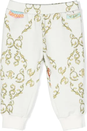 Roberto Cavalli Chain-print track pants