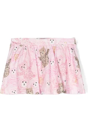 Roberto Cavalli Bear-print miniskirt