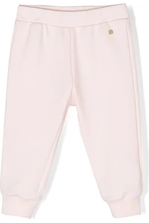 Roberto Cavalli Bear-embroidered track pants