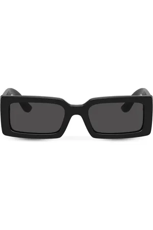 Dolce & Gabbana DNA rectangle-frame sunglasses
