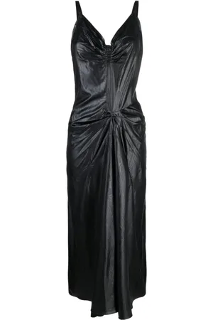 Maison Margiela Moiré-effect midi dress
