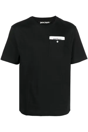 Palm Angels Logo-tape cotton T-shirt