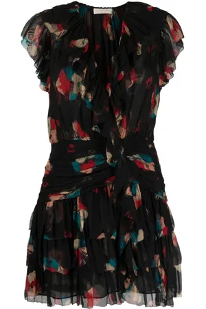ULLA JOHNSON Zina graphic-print minidress