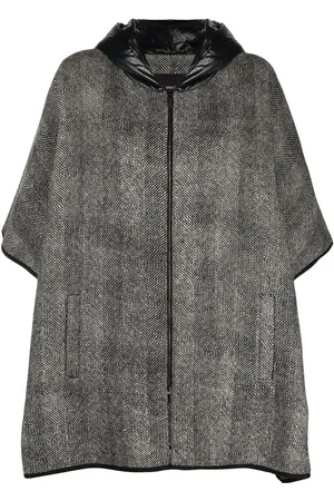 Fabiana Filippi Checked wool cape