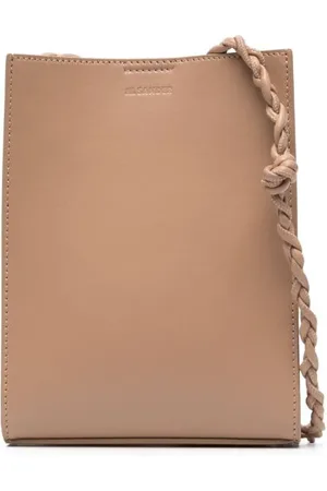 Jil Sander Debossed-logo shoulder bag