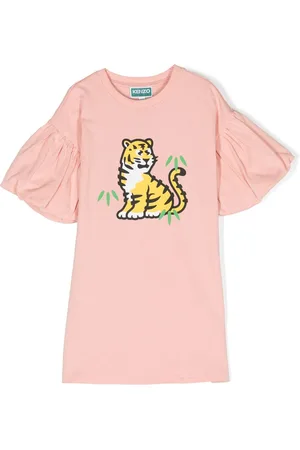 Kenzo Graphic-print cotton dress