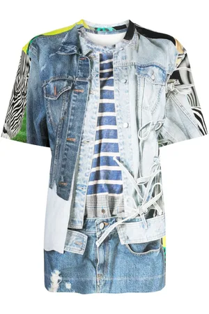 JNBY Graphic-print cotton T-shirt
