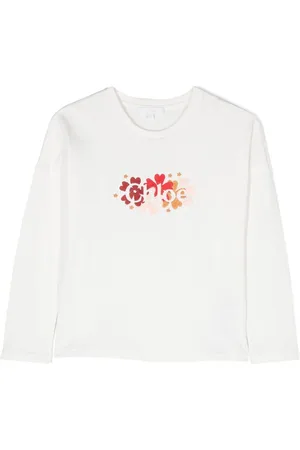 Chloé Logo-embroidered organic cotton T-shirt