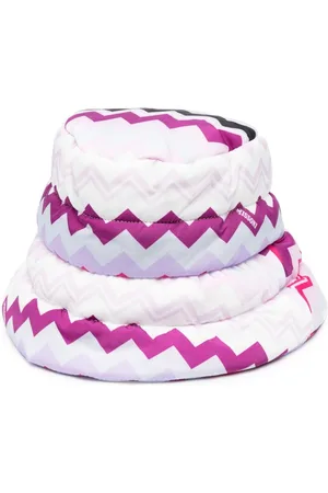 Missoni Zigzag-print padded bucket bag