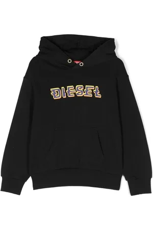 Diesel Logo-print cotton hoodie