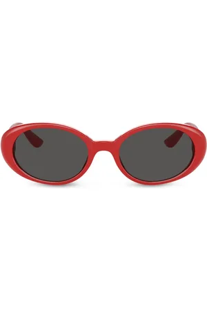 Dolce & Gabbana Re-Edition DNA oval-frame sunglasses