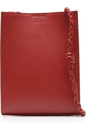 Jil Sander Debossed-logo shoulder bag