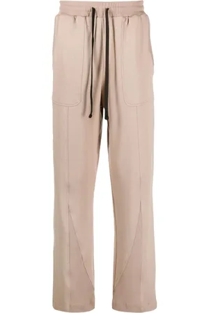 Styland X notRainProof drawstring organic cotton track pants