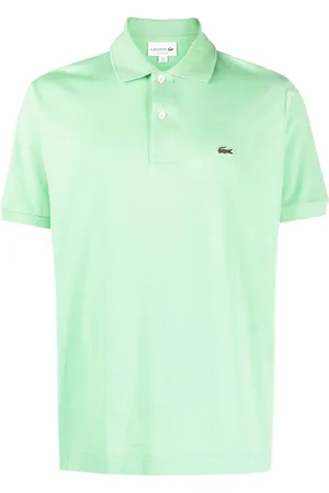 Lacoste Logo-patch cotton polo shirt