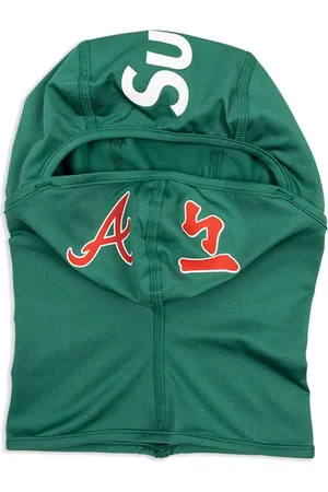 Supreme X MLB Kanji Teams Atlanta Braves "Light Pine" lightweight balaclava
