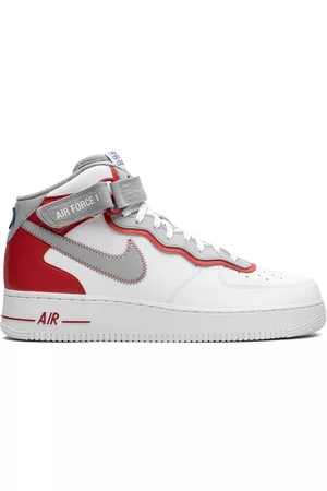 Nike Air Force 1 Mid in Red for Men