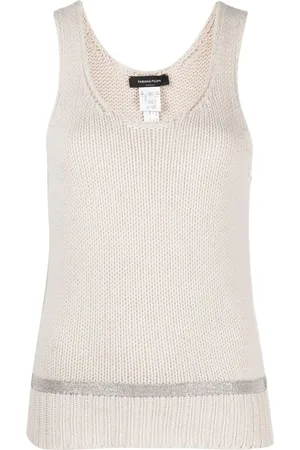 Fabiana Filippi Virgin wool knitted top