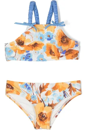 ZIMMERMANN Halcyon floral-print bikini set